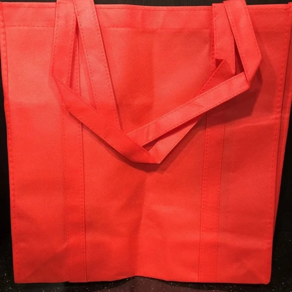 Creative Memories Mary Blooms Poinsettia Red Shopping Bag Only Brand New - Picture 3 of 3